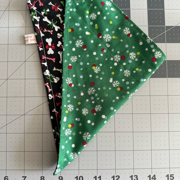 12” Neck Size Custom Handmade Pet Critter Capes Reversible - Picture 9 of 14